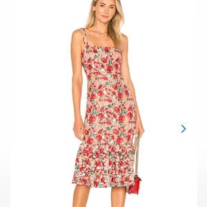 Under the stars midi dress